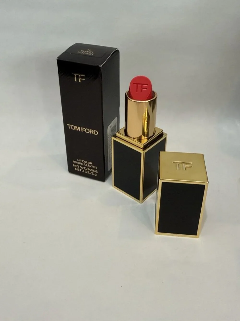 Tom Ford Lip Color 72 SWEET TEMPEST full size New W/ Box